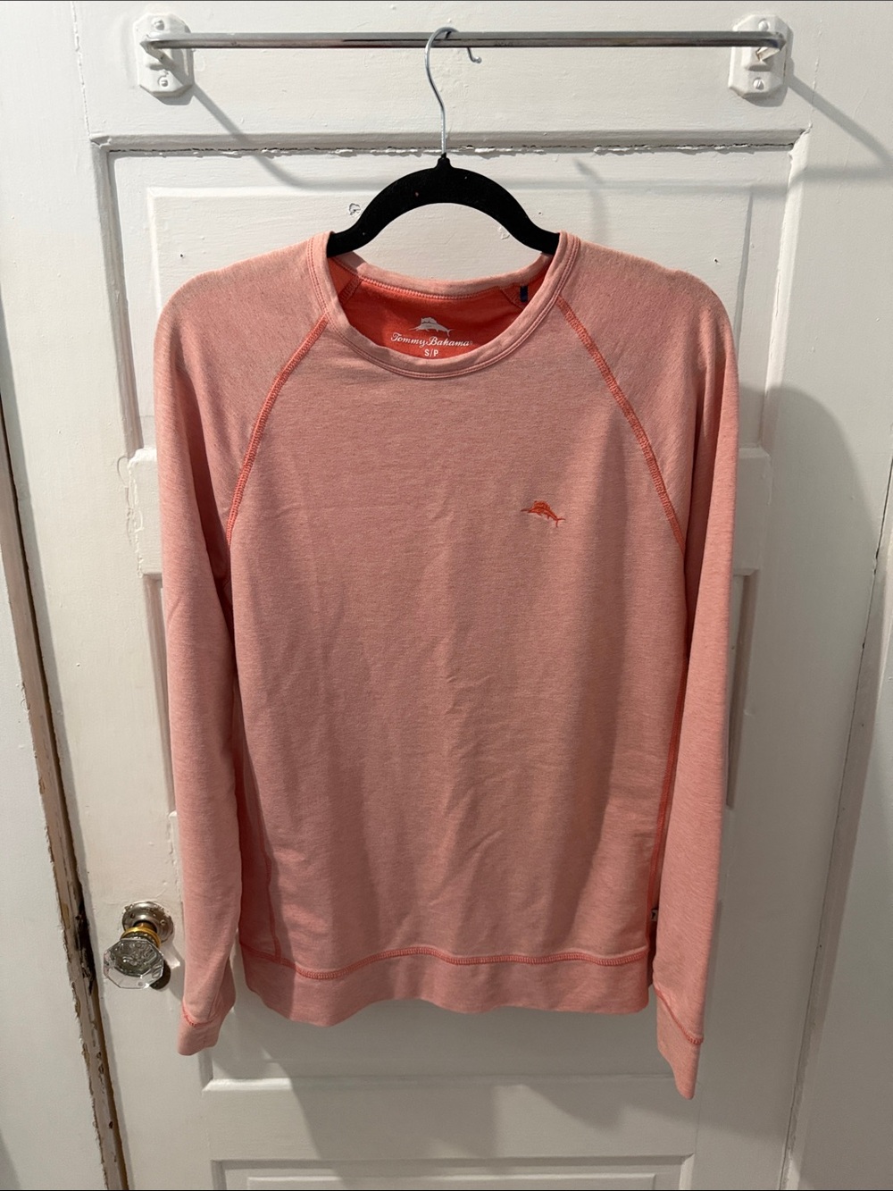 Tommy Bahama Coral/Light Pink Logo Tee